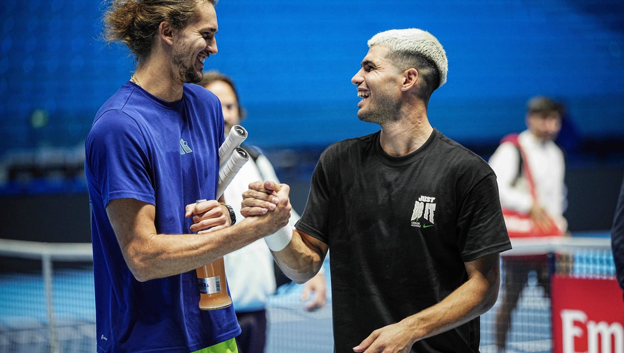 Zverev puede consolidar hoy a Carlos Alcaraz como número uno del mundo