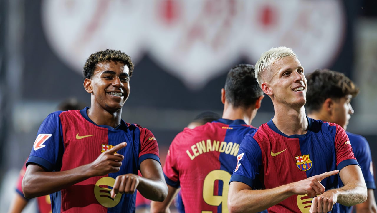 A la espera de Dani Olmo, aparece Lamine Yamal