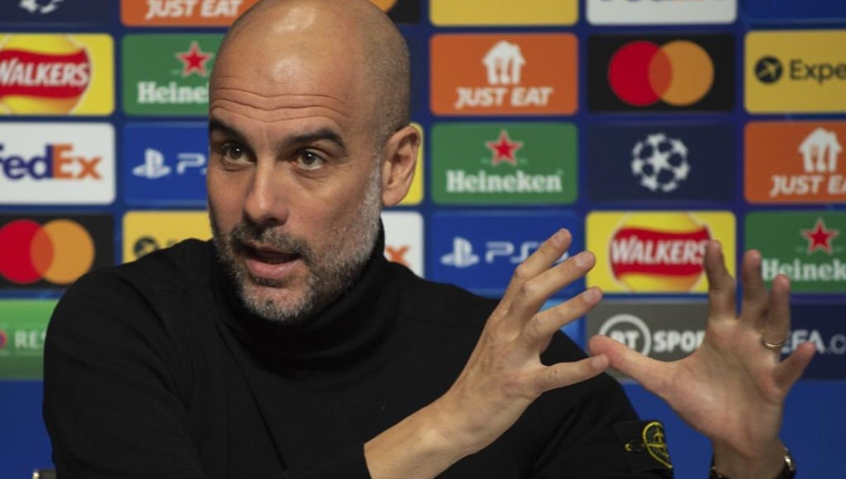 Guardiola se repite al referirse al Sevilla