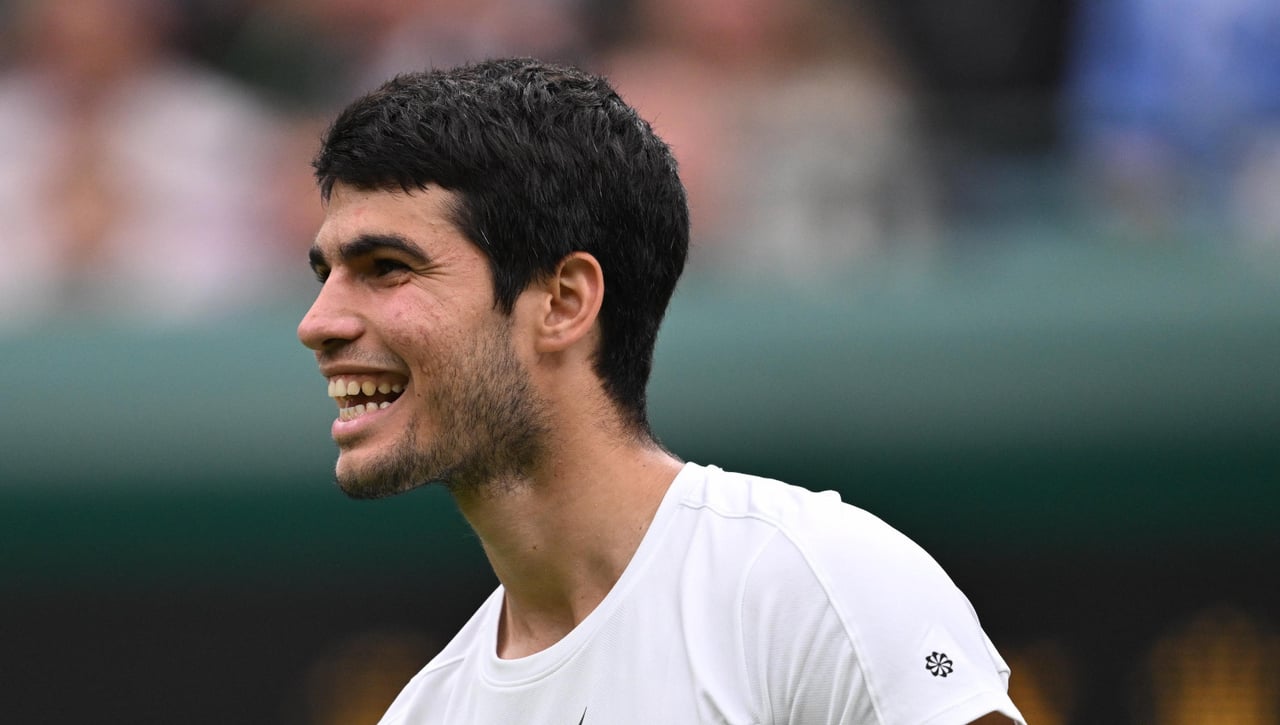 Wimbledon 2023: Carlos Alcaraz, "celoso" con Roger Federer