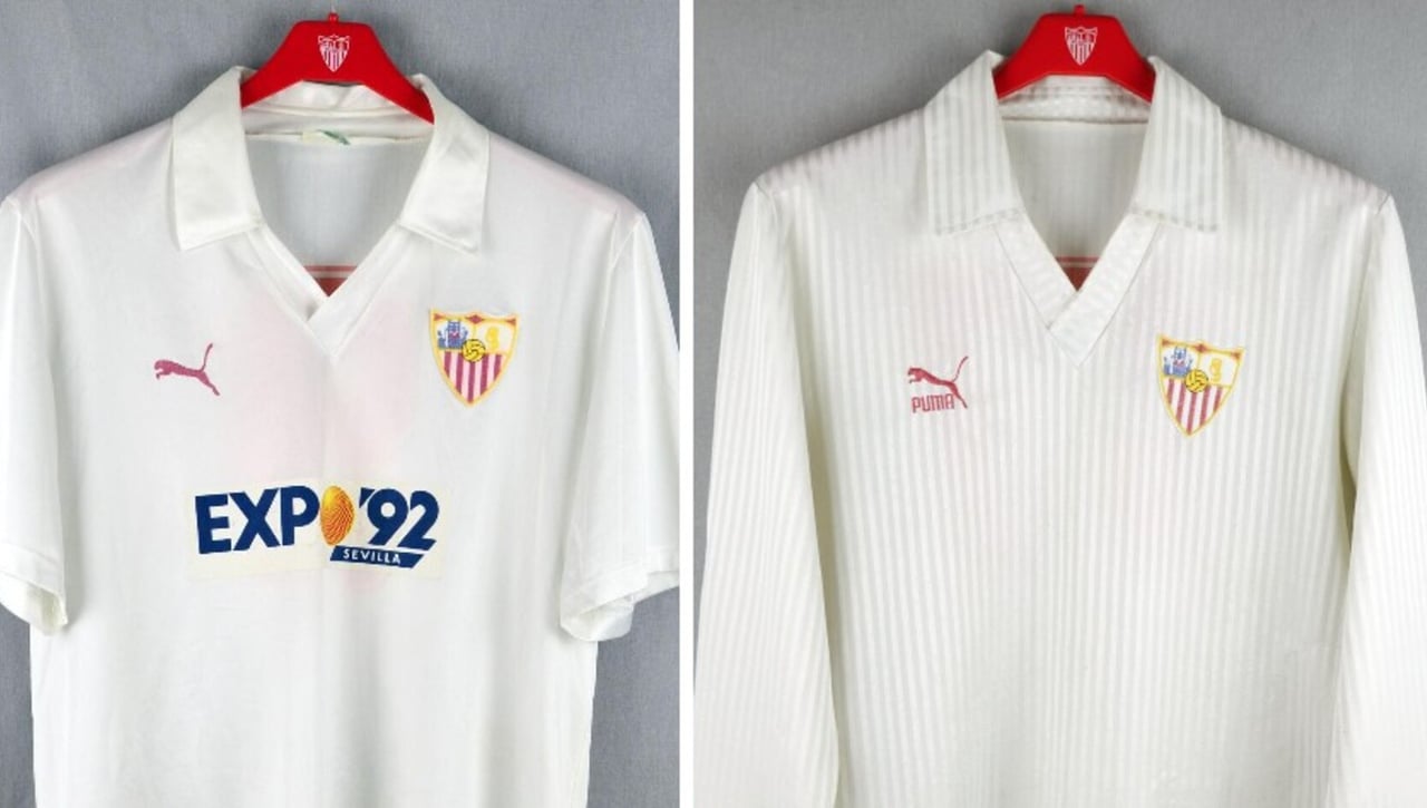 Por qué las camisetas Puma del Sevilla FC a finales de los 80 no eran las verdaderas