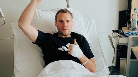 Neuer, ingresado y operado de urgencias