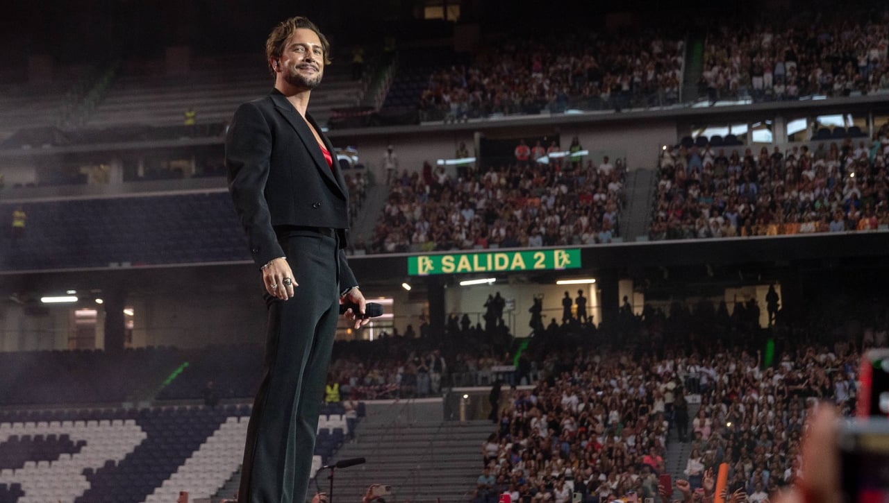 Suena la música en el Santiago Bernabéu