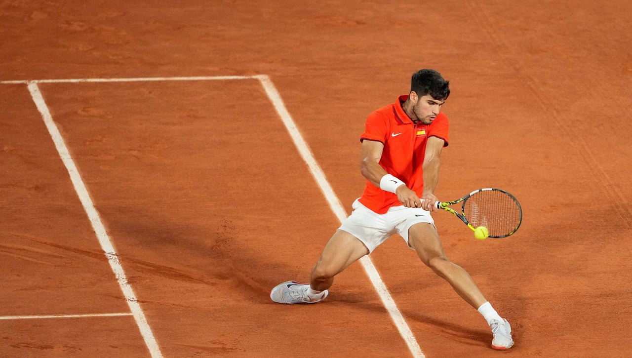 Alcaraz- Paul | Horario, canal y dónde ver hoy en TV el partido de Carlos Alcaraz en los cuartos de final de los Juegos Olímpicos de París 2024