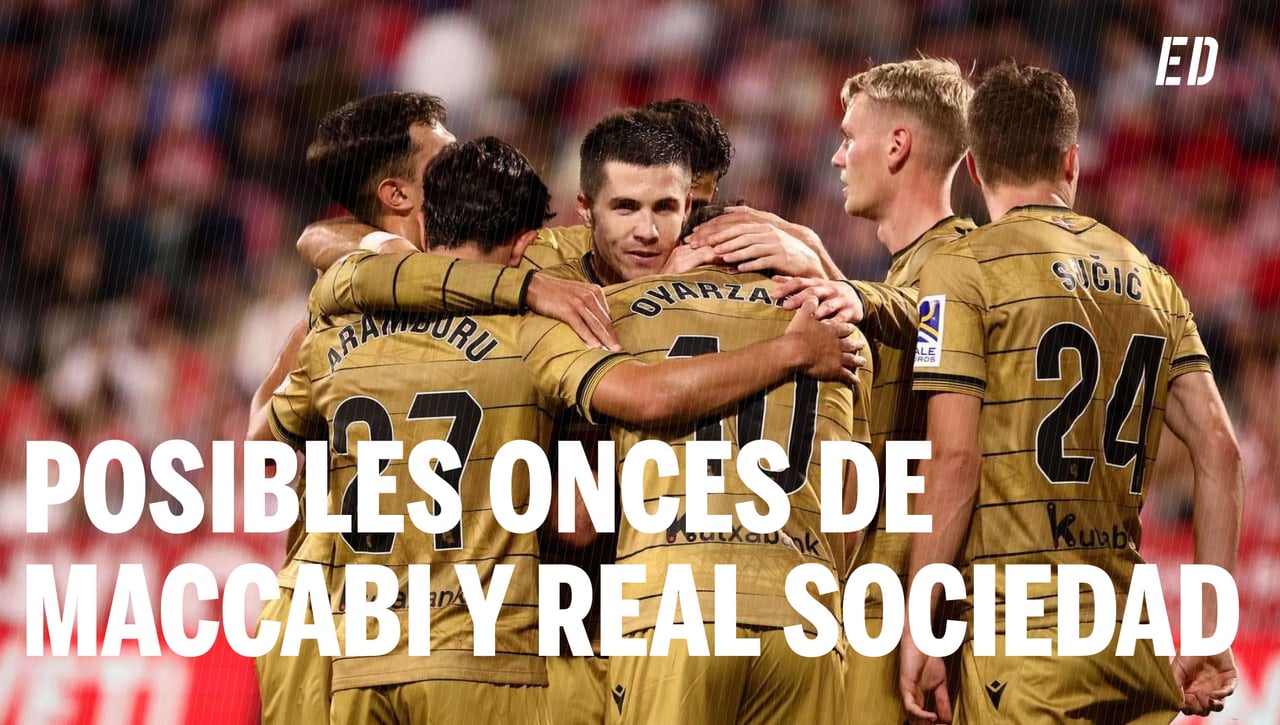 Alineaciones Maccabi Tel Aviv – Real Sociedad: Alineación de Maccabi Tel Aviv y Real Sociedad en el partido de hoy de la UEFA Europa League