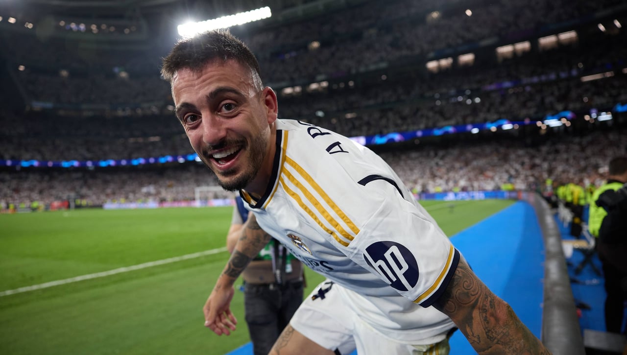 Joselu se olvida del Espanyol en su emocionado adiós al Real Madrid