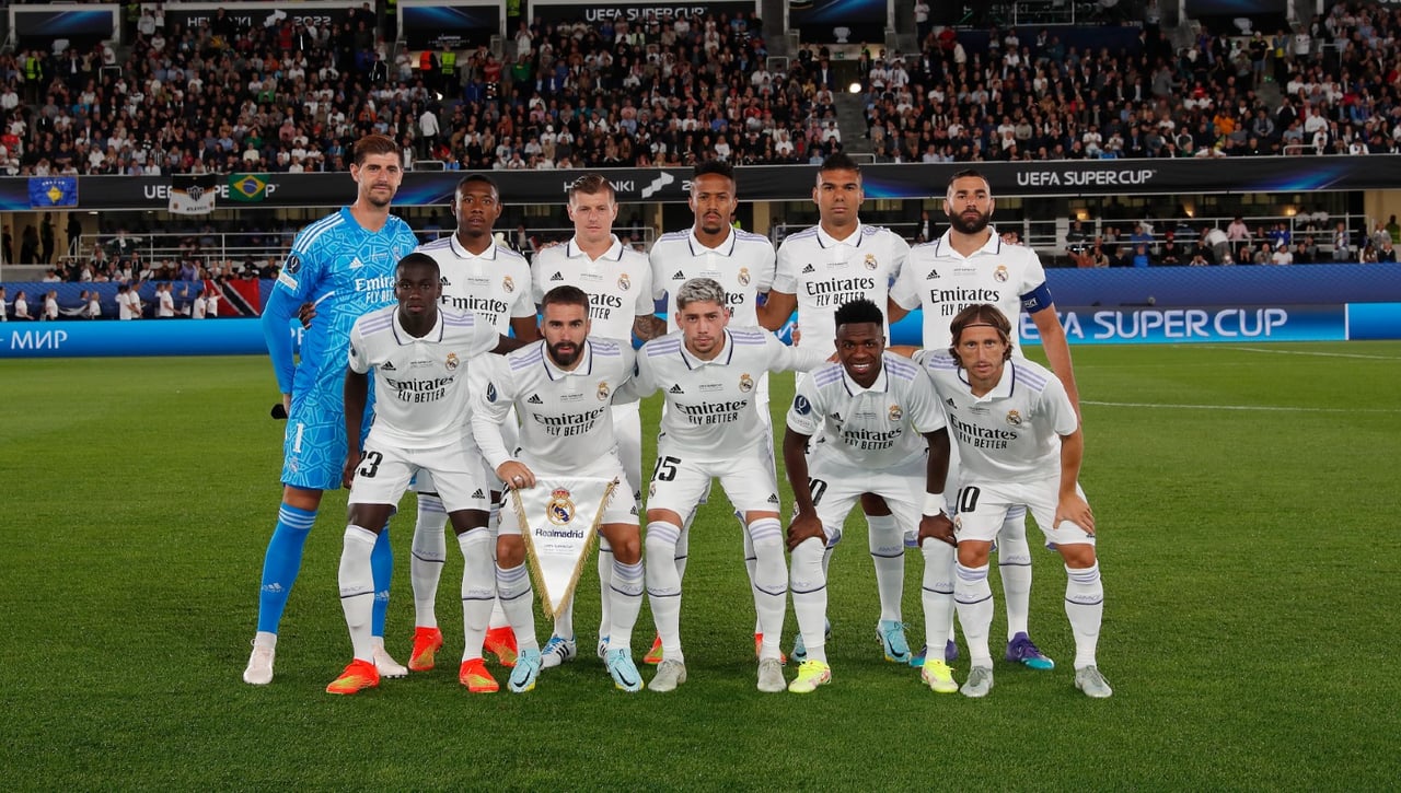 Las notas del Real Madrid ante el Eintracht en la final de la Supercopa