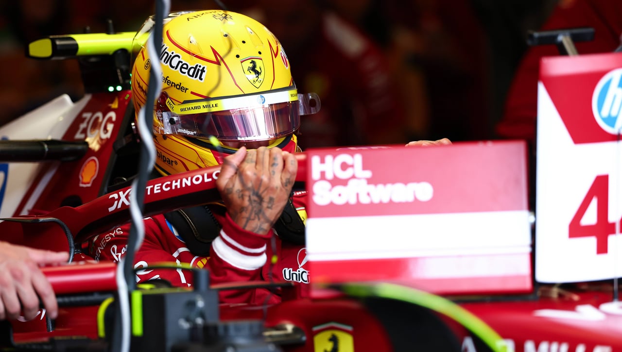 Hamilton y Ferrari ponen patas arriba Azerbaiyán