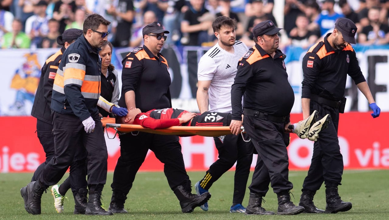 El Mirandés recibe una buena noticia sobre el estado de Daniel Luna 