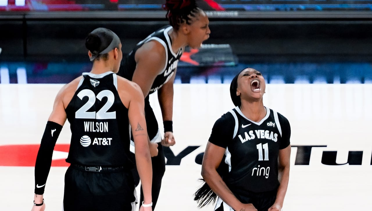 Las Vegas empieza mandando en las Finales WNBA