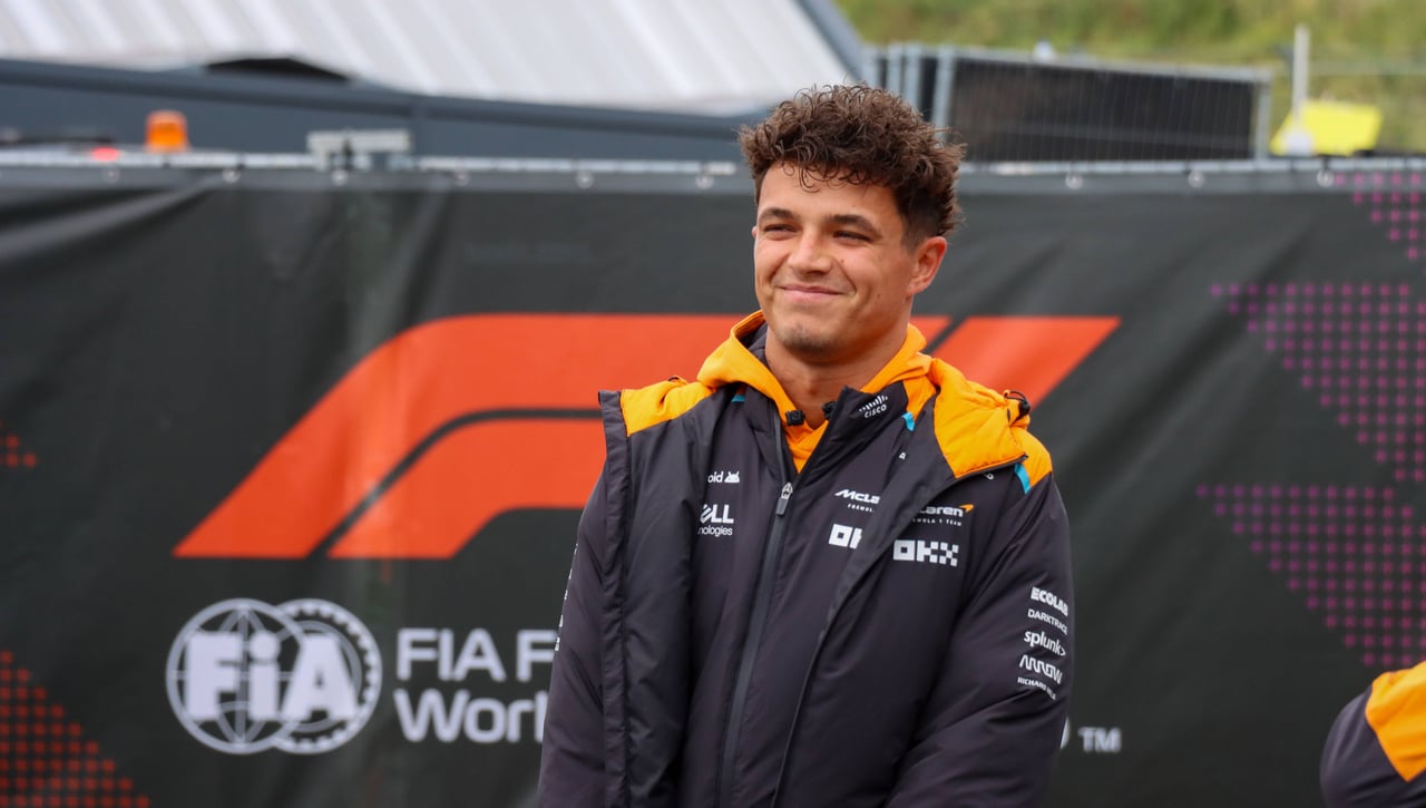 Lando Norris da el primer golpe en Países Bajos