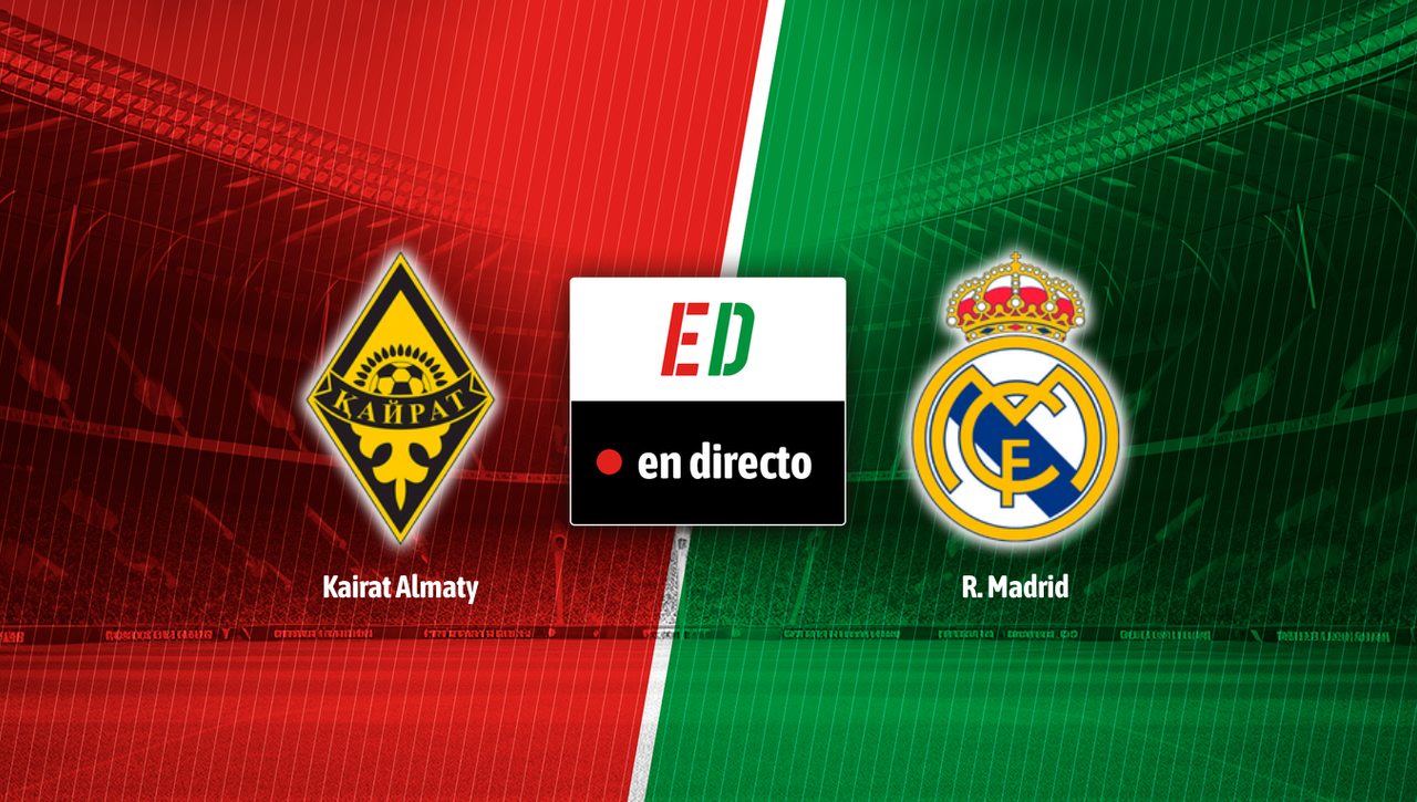 Kairat Almaty - Real Madrid: resultado, resumen y goles del partido de la jornada 2 de la UEFA Champions League