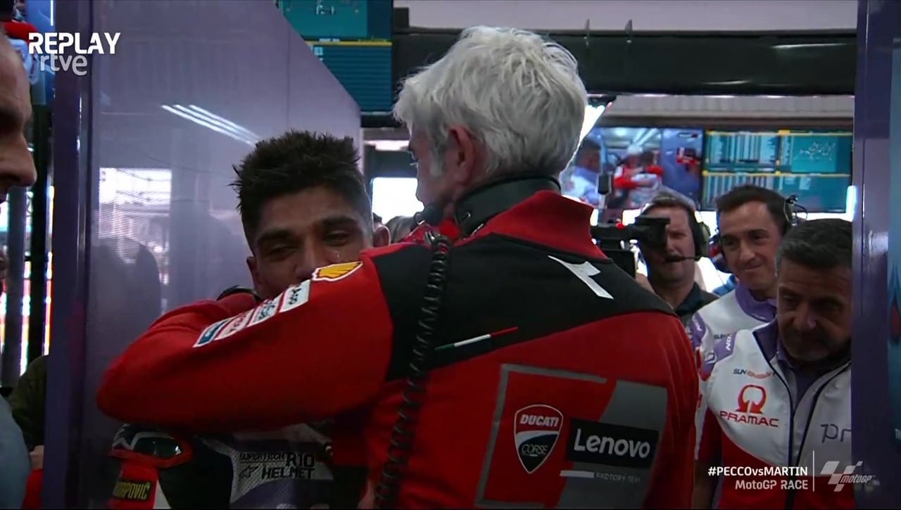 Bagnaia, campeón: el sueño de Jorge Martín y el adiós de Marc Márquez sólo duraron seis vueltas 