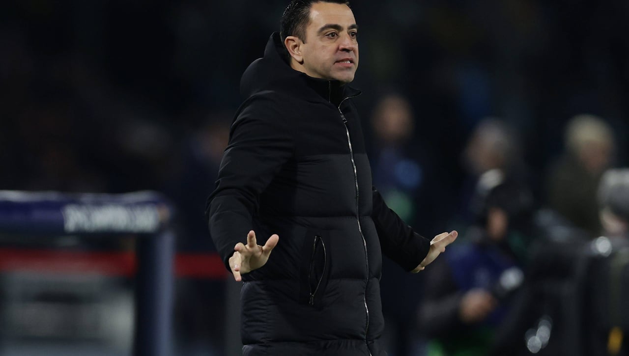Xavi: "Estamos a tiempo en LaLiga y en la Champions"