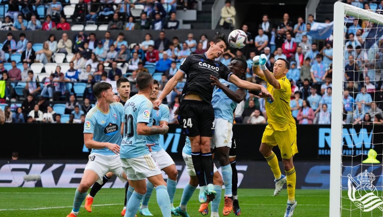 La Real Sociedad tira de oficio en Balaídos para meterse en Champions