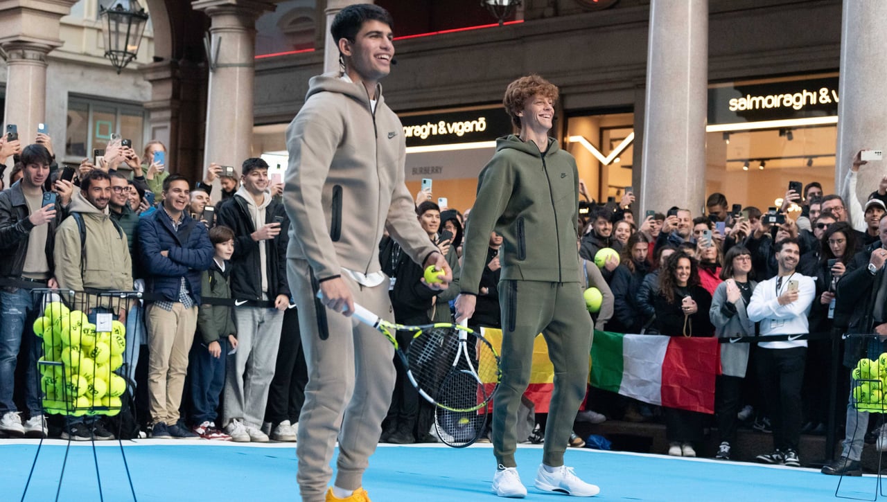 Carlos Alcaraz y Jannik Sinner comparten destino en China