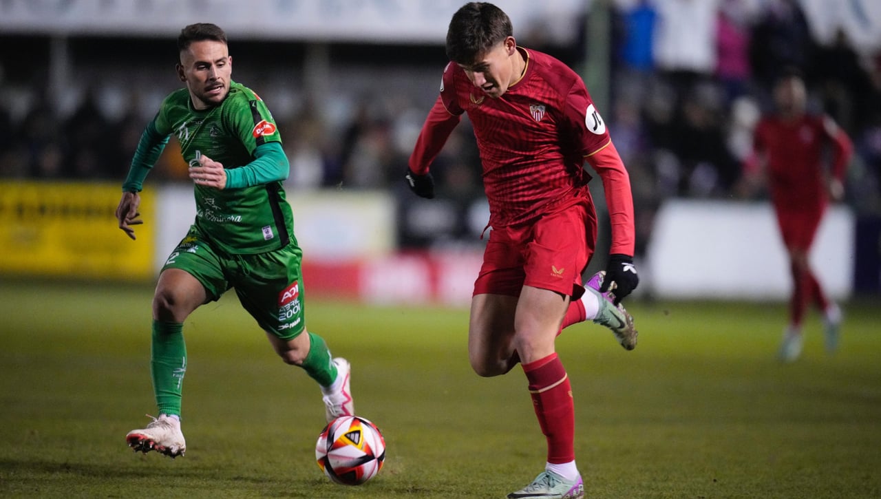 El momento más emotivo del debut de Oso con el Sevilla 