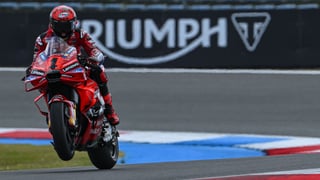 Récord para Bagnaia en Assen y susto con la caída de Aleix Espargaró