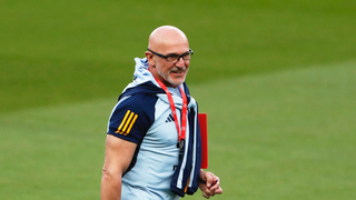 Luis de la Fuente, pendiente del Athletic