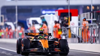 Lando Norris fastidia la despedida de Carlos Sainz en Abu Dhabi