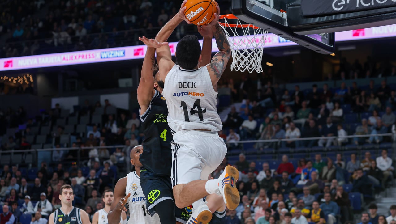 El Real Madrid se repone del golpe y el Unicaja pierde el liderazgo 