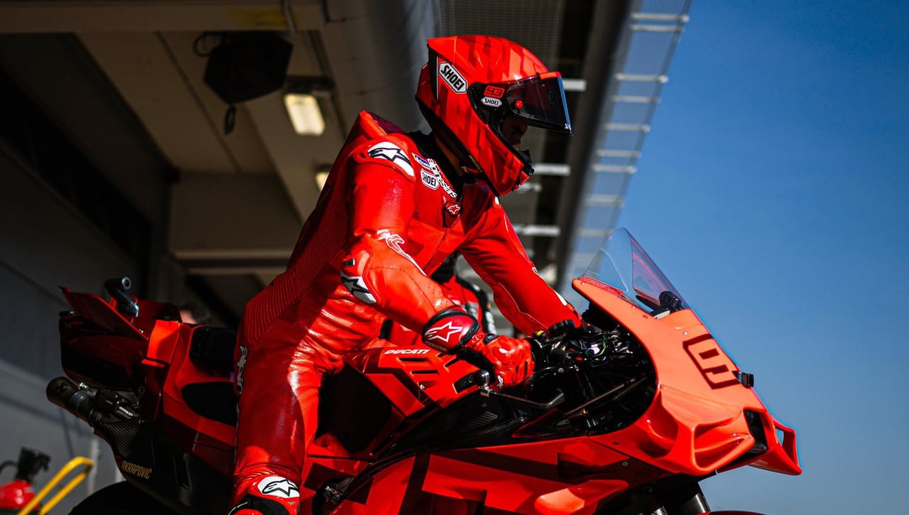 Marc Márquez tiene la bendición de Ducati