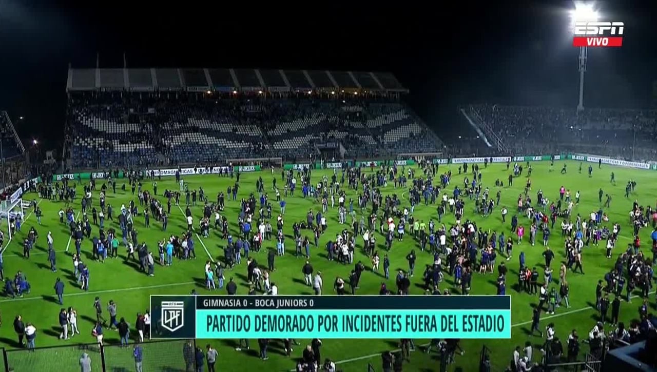 La violencia durante el Gimnasia-Boca acaba con un fallecido