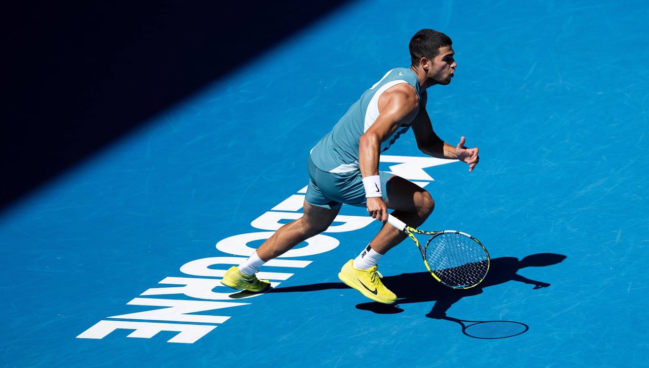 Alcaraz - Draper en directo:  resultado y resumen del partido de octavos de final de Carlos Alcaraz del Open de Australia en vivo online