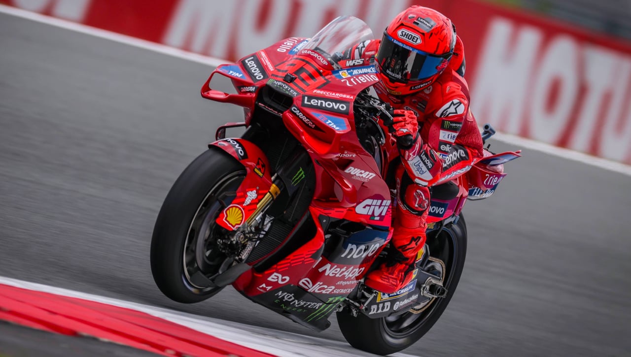 MotoGP 2025 GP Países Bajos en directo | Resultado y resumen de la carrera sprint del Gran Premio de Países Bajos de motociclismo en Assen con Marc Márquez 1º y Pecco Bagnaia 5º