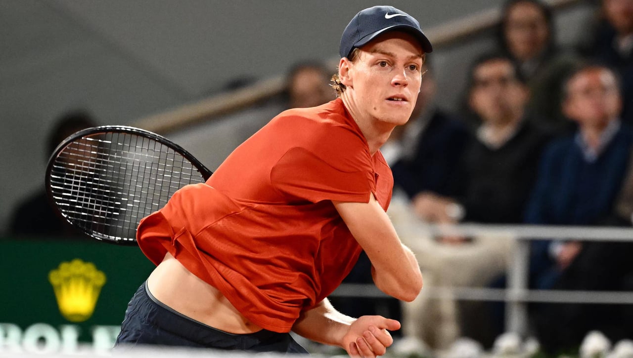 Sinner se olvida de la cadera