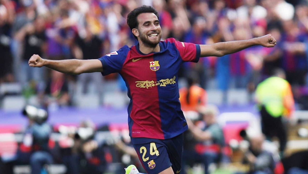 Eric García lanza un guiño al Girona