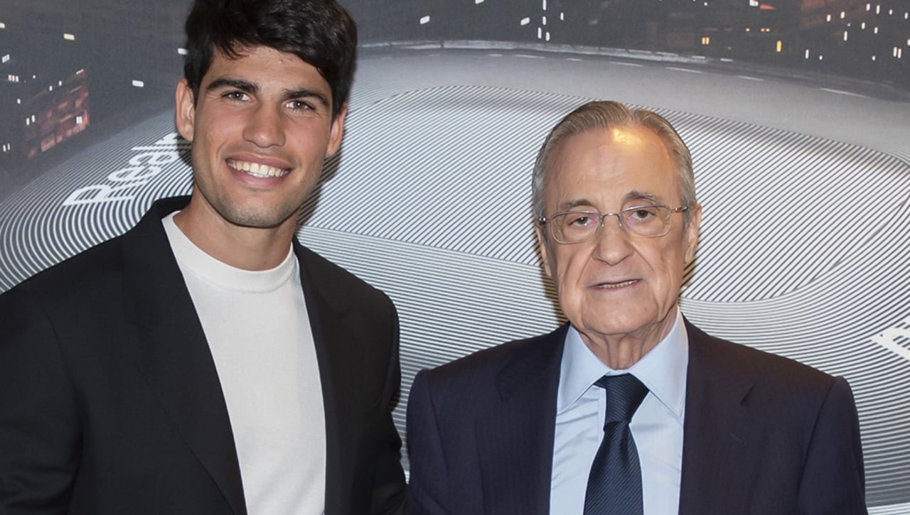 Carlos Alcaraz también sigue los pasos de Nadal con el Real Madrid