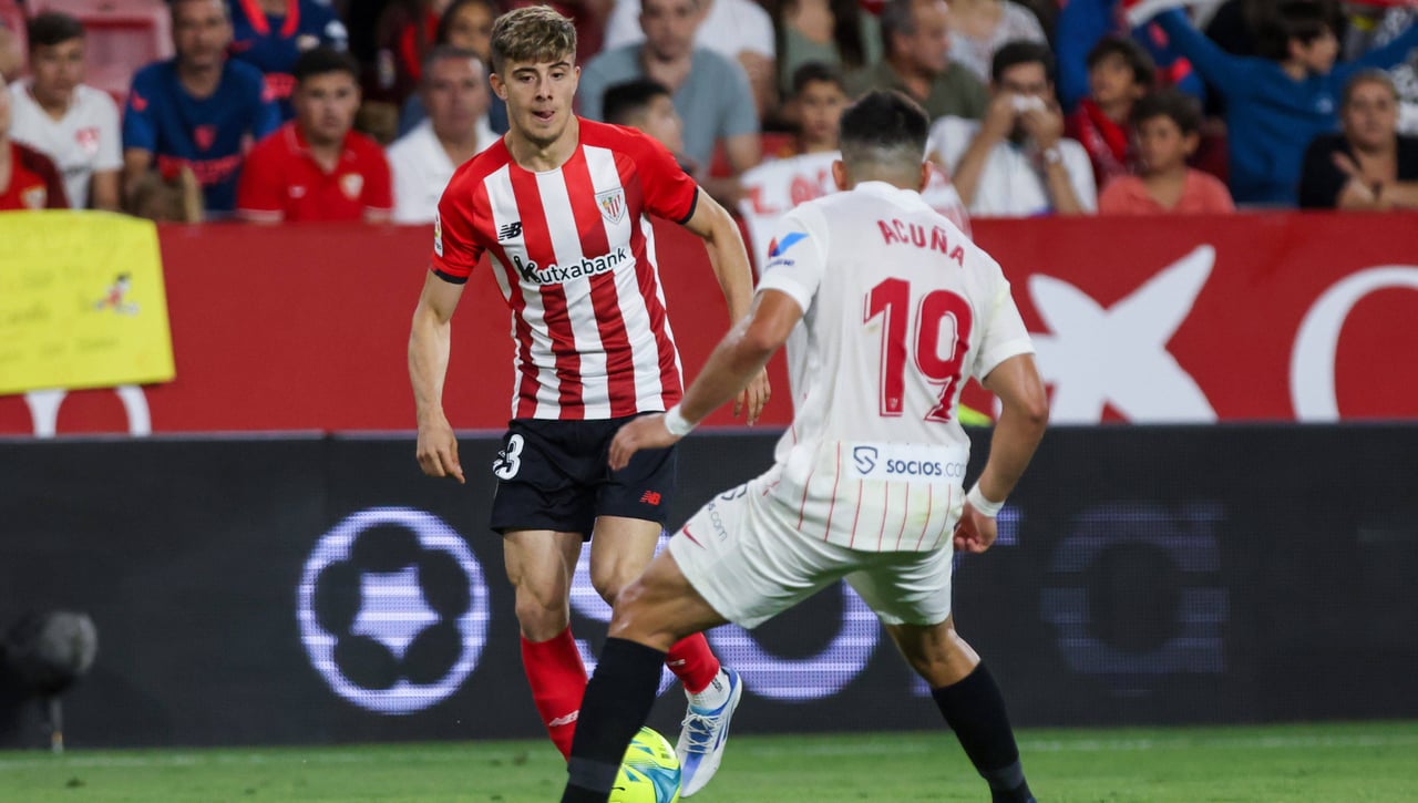 El futuro de Nico Serrano en el Athletic "depende de Nico Williams"