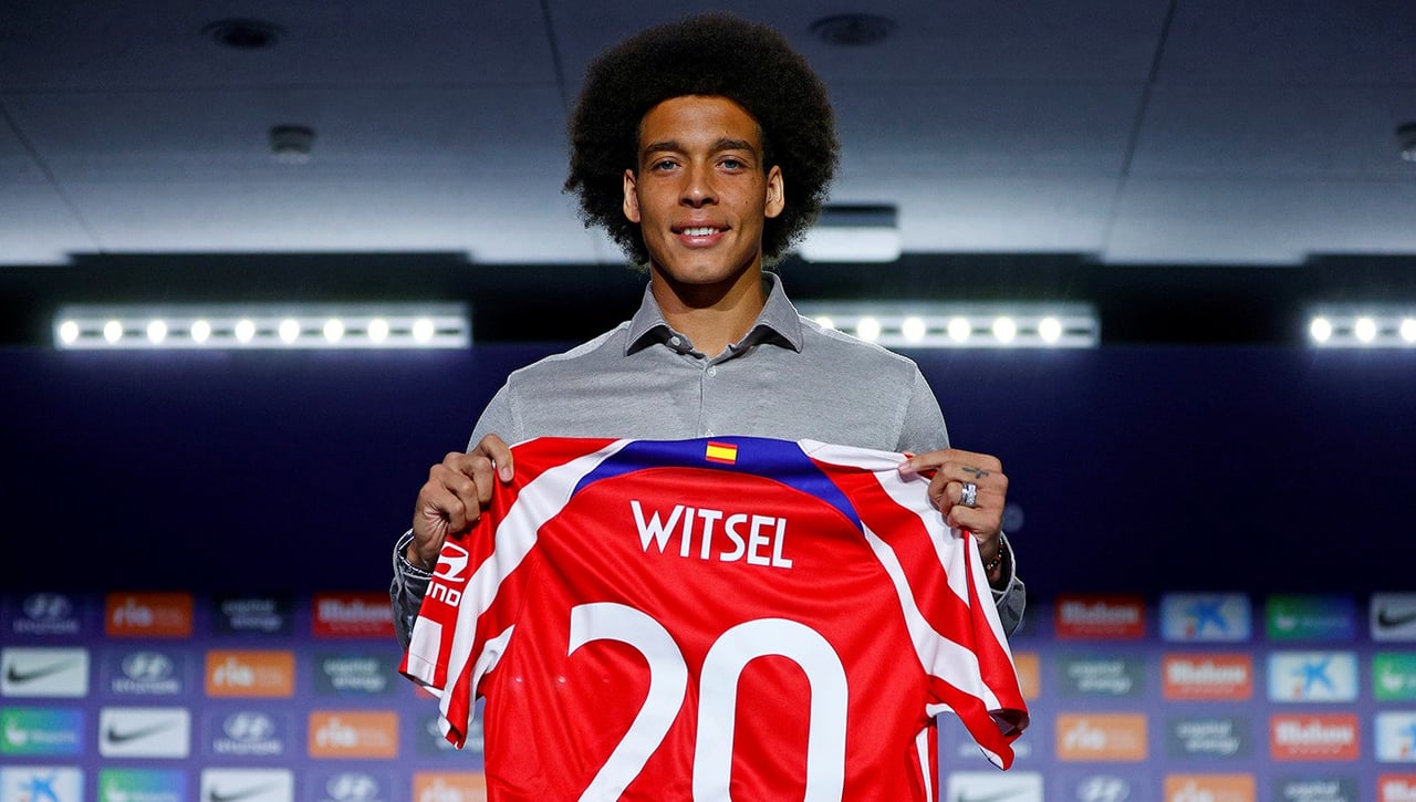 Witsel le devuelve el guiño a Courtois: "Estoy en el lado bueno"