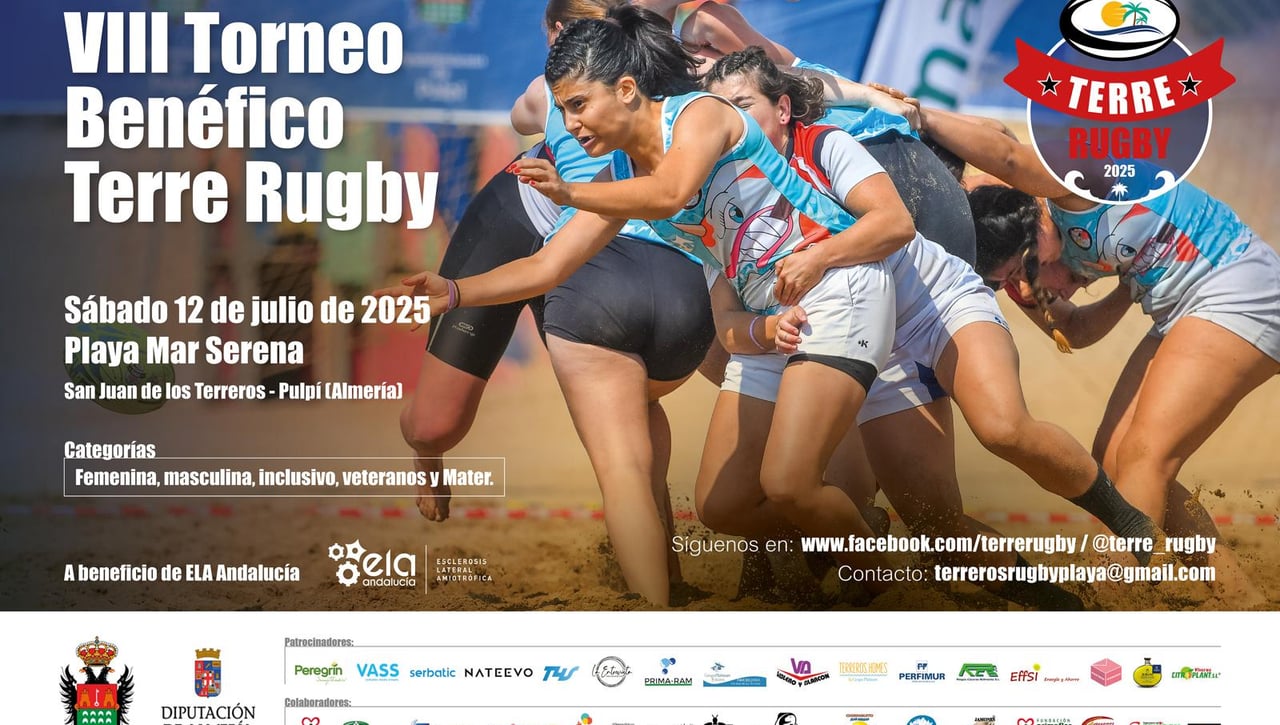 La octava edición de TERRERUGBY consolida un torneo único que lucha contra el ELA