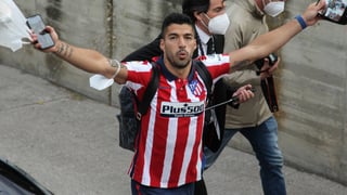 Guiño de Luis Suárez