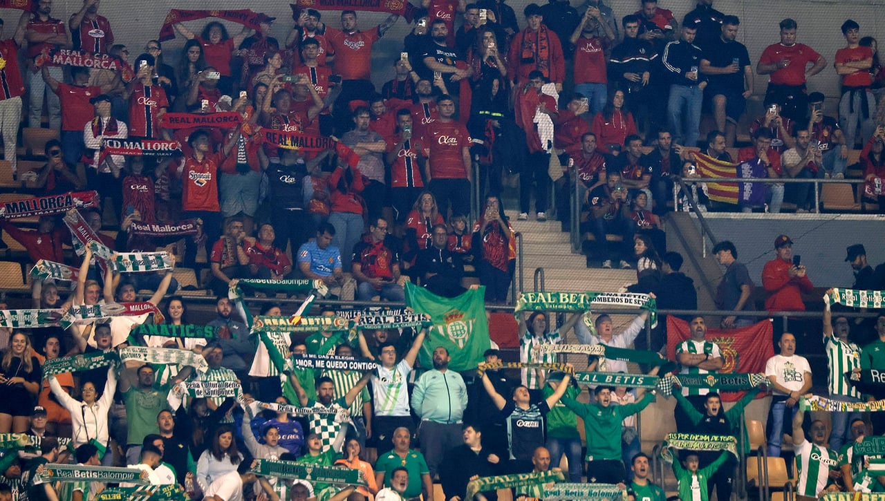 El Betis se enfrenta a una multa por cánticos contra el Sevilla