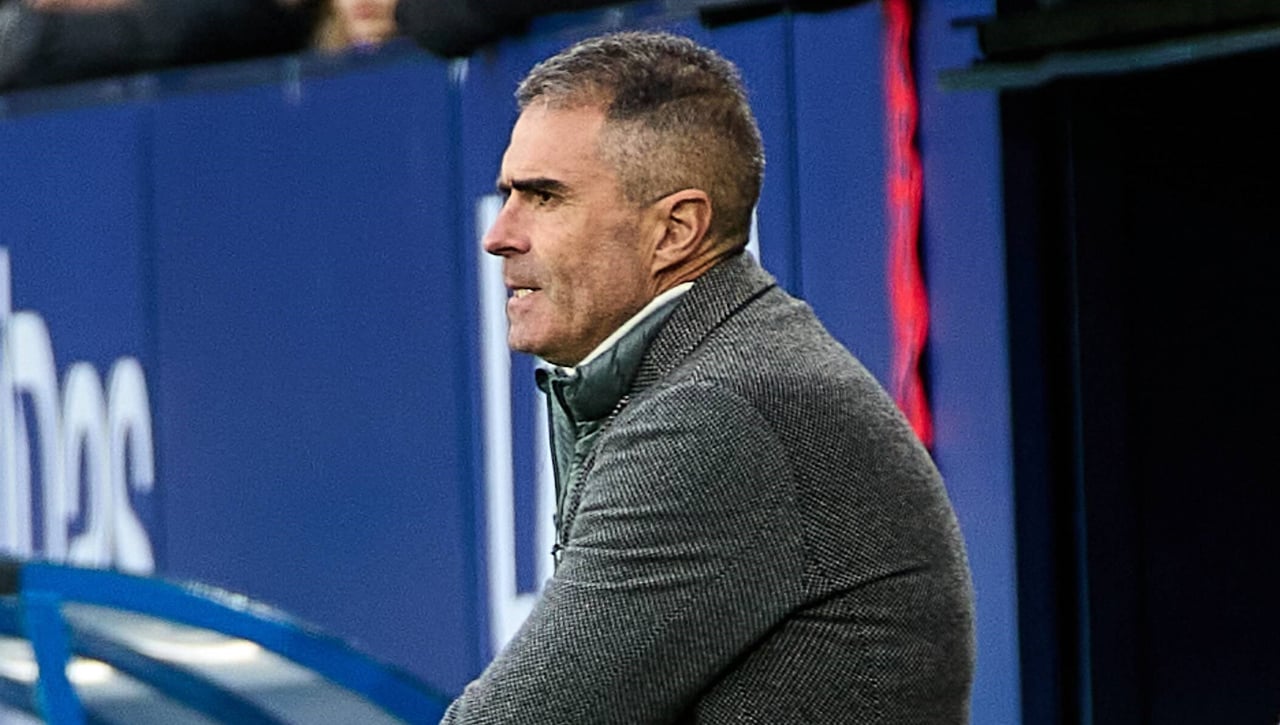 Garitano y la mala racha del Almería: "No es normal no haber ganado"