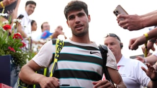 Carlos Alcaraz recibe una visita muy especial en Queen's