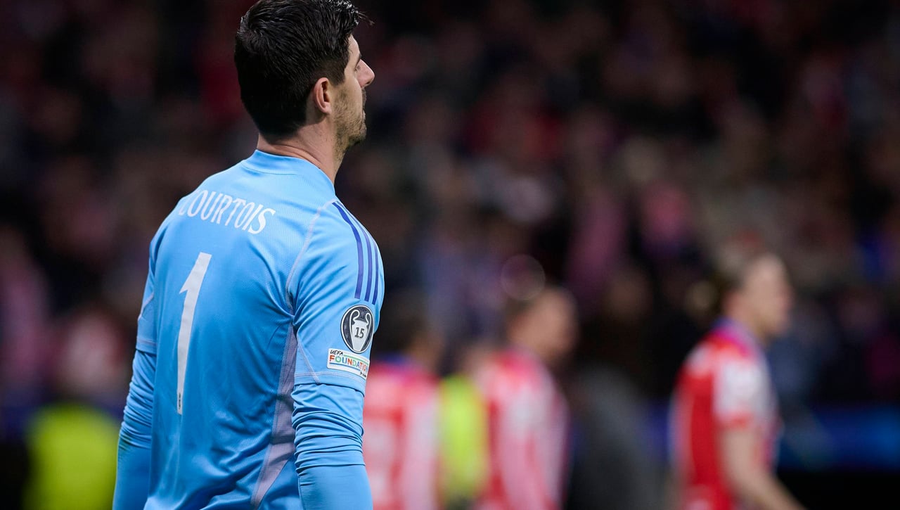 Brutal rajada de Courtois 