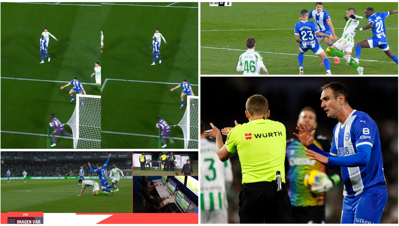 Betis - Alavés: La polémica de Hernández Hernández y el VAR en el Villamarín