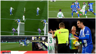 Betis - Alavés: La polémica de Hernández Hernández y el VAR en el Villamarín