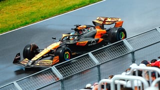 Norris lidera los primeros libres marcados por la lluvia en Montreal