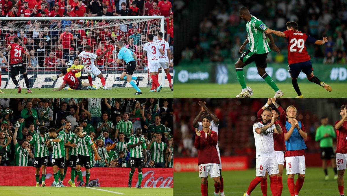 Sevilla y Betis, muy bien representados en el once ideal de la jornada 9