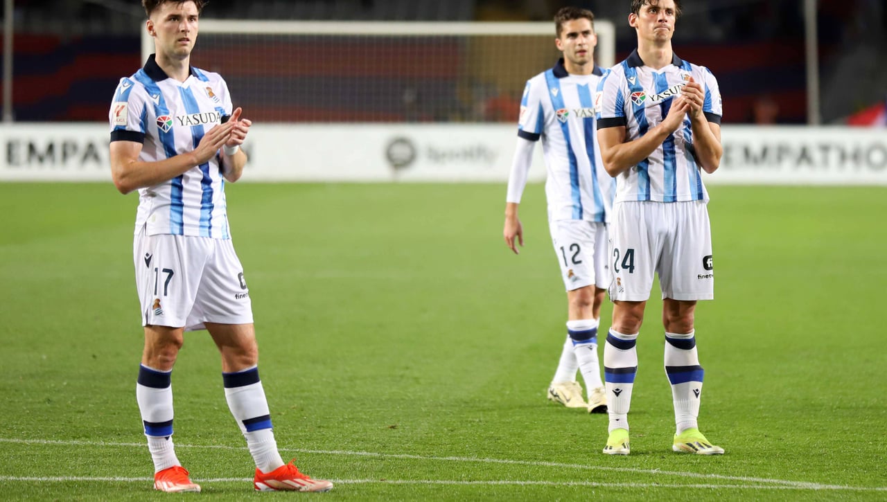 La Real despide a varios jugadores este sábado ante el Atlético