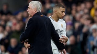 Ancelotti se rinde a Mbappé