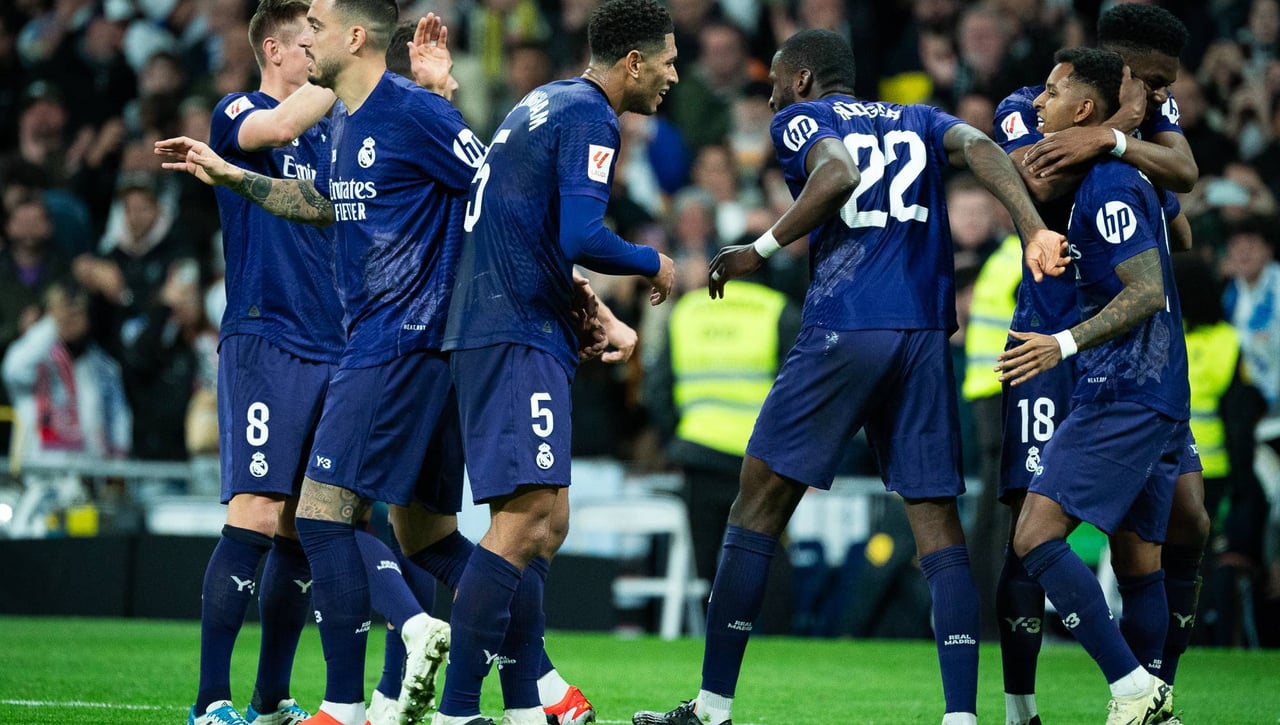 El vestuario del Real Madrid da la bienvenida a Mbappé