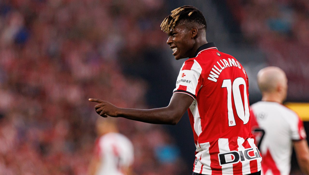 Echan de menos a Nico Williams: "Desde que no está, nos cuesta más"