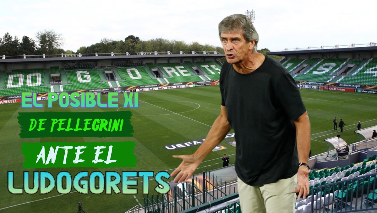 El posible once del Betis en su visita en UEL al Ludogorets