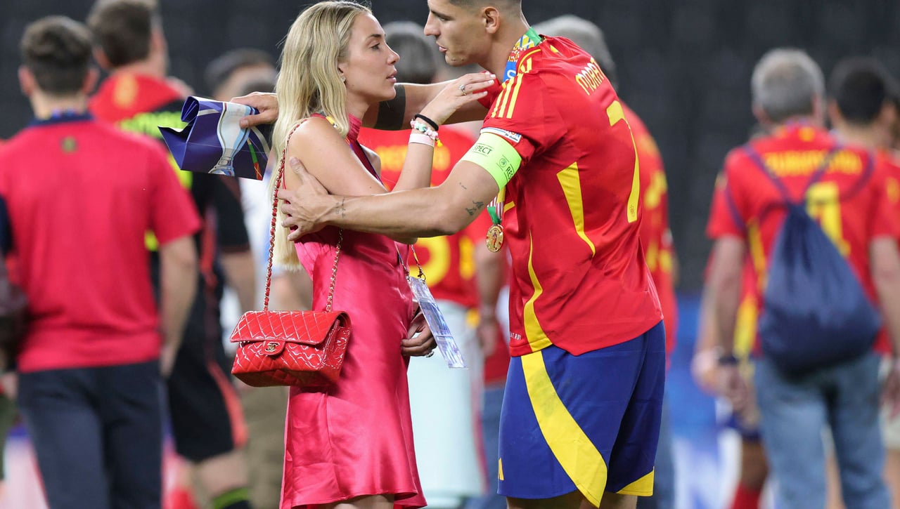 Morata y Alice Campello, otra vez juntos